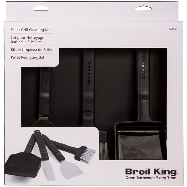 Kit de limpeza para churrasqueira a pellets