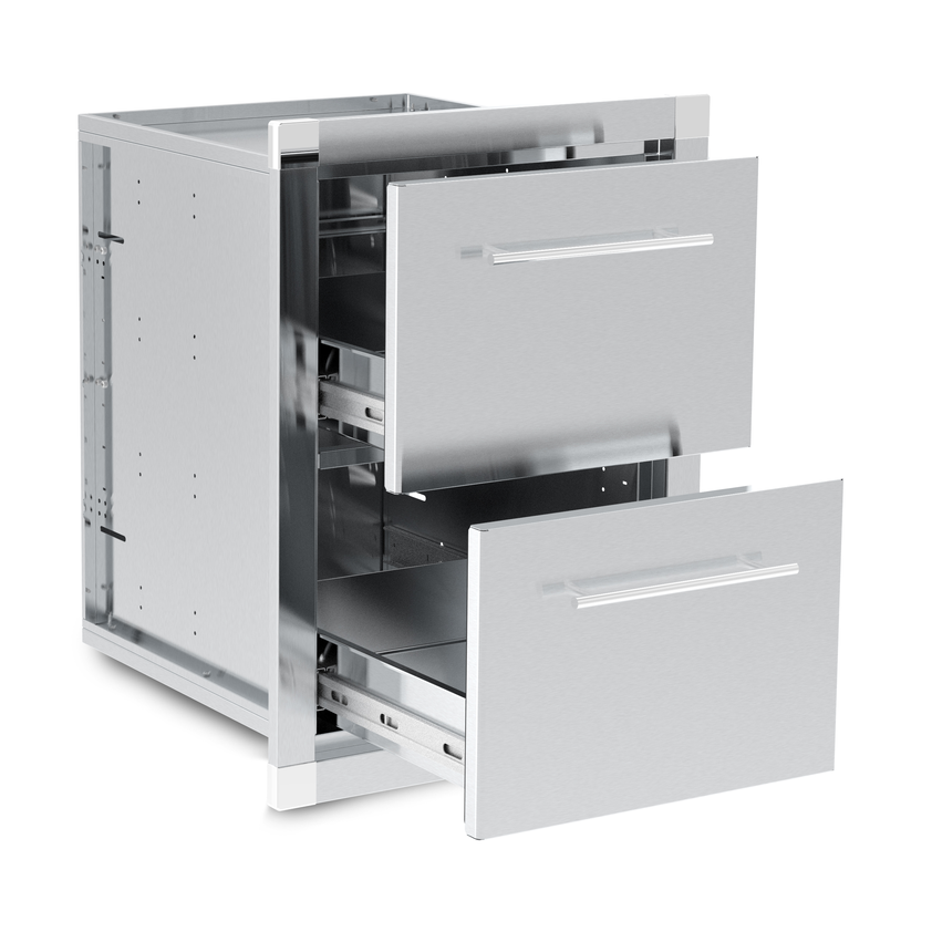Broil King Enclosed 2 Drawer Assembly