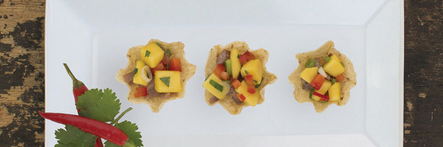 SMOKED DUCK WITH MANGO