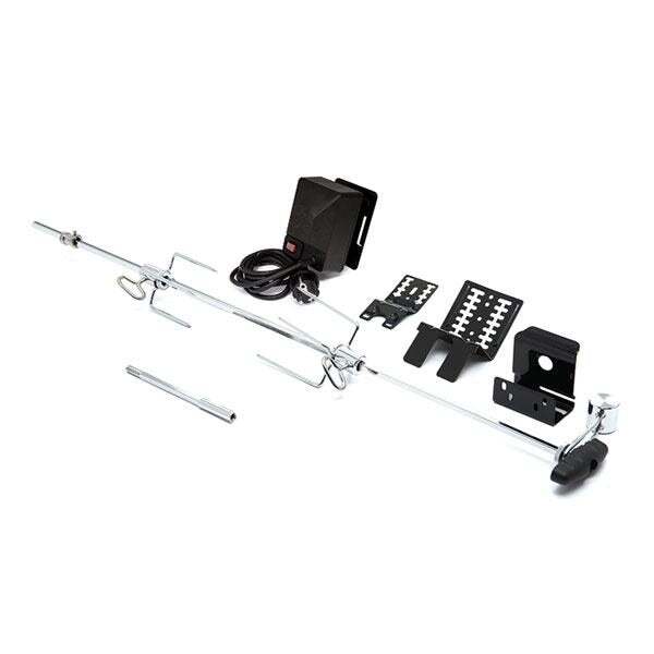 Kit de espeto giratório universal de luxo