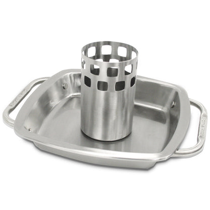 Assadeira de frango com panela